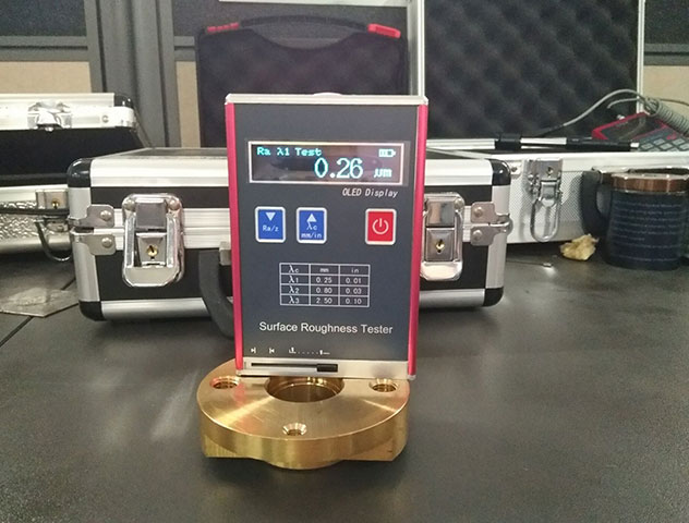 粗糙度儀試機(jī)現(xiàn)場