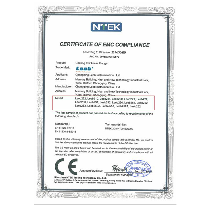 leeb里博涂層測(cè)厚儀TT290金屬外殼 磁性原理 耐用